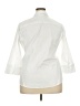 Foxcroft 100% Cotton Ivory 3/4 Sleeve Button-Down Shirt Size 18 - photo 2