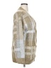 Cyrus Plaid Tan Cardigan Size XL - photo 4