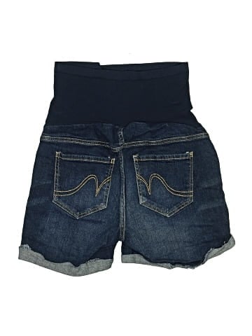 Indigo Blue Denim Shorts (view 2)
