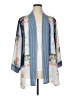 MULTIPLES 100% Polyester Blue Kimono Size 1X - photo 1