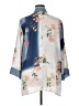 MULTIPLES 100% Polyester Blue Kimono Size 1X - photo 2