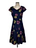 Darling Floral Blue Casual Dress Size XL - photo 1