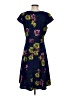 Darling Floral Blue Casual Dress Size XL - photo 2