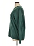 J.Crew Factory Store 100% Cotton Solid Green Pullover Sweater Size XL - photo 5