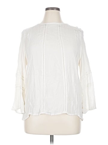 Caslon 3/4 Sleeve Blouse (view 1)