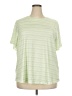 Shein Green Short Sleeve Top Size XXL (estimated) - photo 1