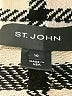 St. John Houndstooth Ivory Jacket Size 10 - photo 6