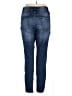 Inc Denim Solid Blue Jeans Size 14 - photo 2