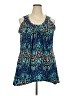 Avenue Blue Sleeveless Top Size 18 Plus - photo 1