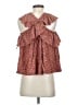 Chan Luu Red Sleeveless Blouse Size S - photo 2
