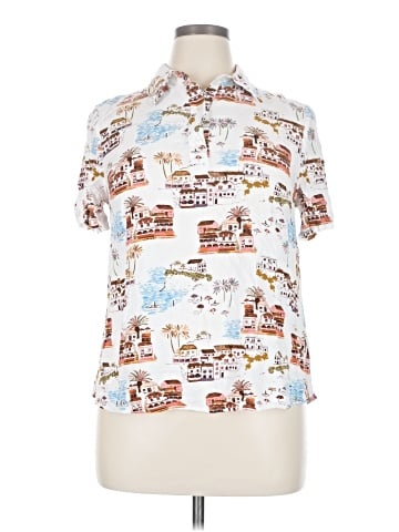 D&Co. Short Sleeve Blouse (view 1)