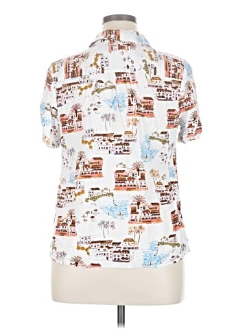 D&Co. Short Sleeve Blouse (view 2)