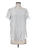 Joie Silver Short Sleeve Top Size S - photo 1