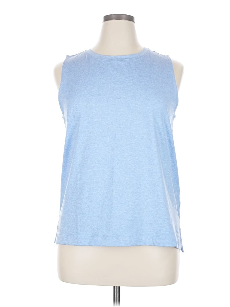 Pre-owned Lilly Pulitzer Sleeveless T-shirt In Blue