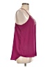 Express 100% Polyester Burgundy Tank Top Size L - photo 4
