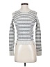 ALLSAINTS Stripes Silver Turtleneck Sweater Size XS - photo 1