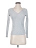 Easy Wear Jeans Silver Long Sleeve T-Shirt Size S - photo 1