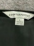 Counterparts 100% Polyester Black 3/4 Sleeve Blouse Size L - photo 7