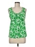 Boden 100% Cotton Green Tank Top Size 8 - photo 1
