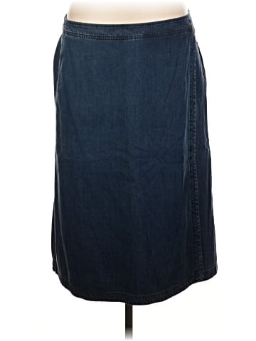 Eileen Fisher Denim Skirt (view 1)