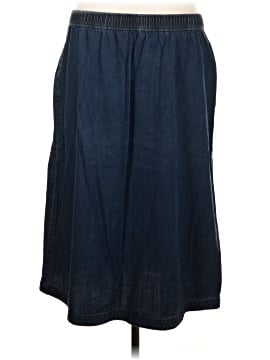 Eileen Fisher Denim Skirt (view 2)