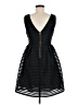 Everly Houndstooth Black Cocktail Dress Size M - photo 2