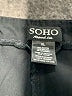 SOHO Apparel Ltd Solid Black Shorts Size XL - photo 3