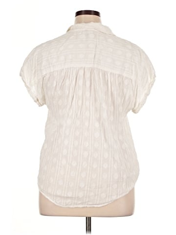 Pilcro Short Sleeve Blouse (view 2)