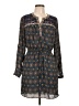 Daniel Rainn 100% Polyester Paisley Blue Casual Dress Size L (estimated) - photo 1