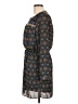 Daniel Rainn 100% Polyester Paisley Blue Casual Dress Size L (estimated) - photo 5