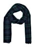 Old Navy 100% Polyester Plaid Teal Scarf One size - photo 1