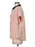 Uniqlo Color Block Pink Short Sleeve Blouse Size M - photo 5
