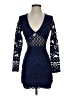 Missguided Blue Cocktail Dress Size 0 - photo 1