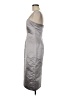 Donna Morgan 100% Polyester Metallic Silver Cocktail Dress Size 6 - photo 5