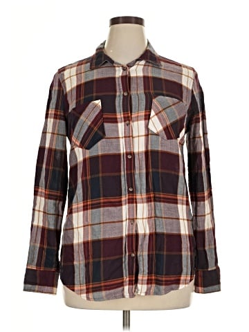 Merona Long Sleeve Button-Down Shirt (view 1)