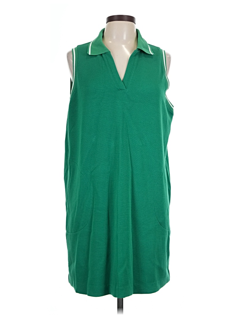 Pre-owned Spanx Casual Dress In Green