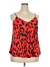 Emery Rose Red Sleeveless Blouse Size 2X - photo 1
