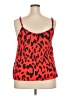 Emery Rose Red Sleeveless Blouse Size 2X - photo 2