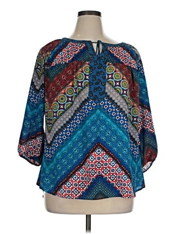 New Directions 3/4 Sleeve Blouse (view 1)