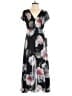 Adrianna Papell 100% Polyester Floral Black Jumpsuit Size 2 - photo 1