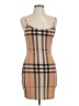 Assorted Brands Plaid Tan Casual Dress Size L - photo 1