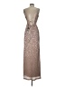 Teeze Me 100% Polyester Tan Cocktail Dress Size 5 - 6 - photo 2