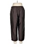Coldwater Creek 100% Silk Brown Silk Pants Size 16 - photo 2