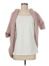 Shein 100% Acrylic Pink Cardigan Size M - photo 1