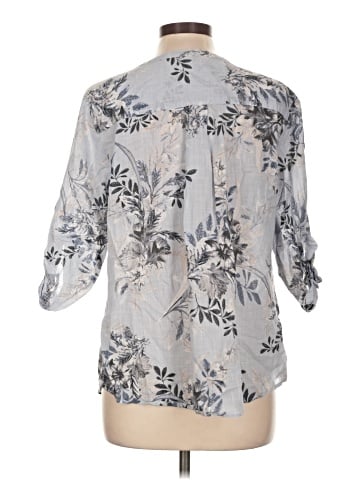 Croft & Barrow 3/4 Sleeve Blouse (view 2)