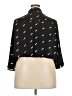 Boutique + 100% Polyester Black 3/4 Sleeve Blouse Size 2X Plus - photo 2