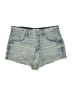 Free People Blue Denim Shorts Size 29 waist - photo 1