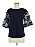 Chico's Blue 3/4 Sleeve Top Size Med (1) - photo 1