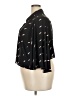 Boutique + 100% Polyester Black 3/4 Sleeve Blouse Size 2X Plus - photo 5
