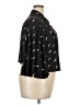 Boutique + 100% Polyester Black 3/4 Sleeve Blouse Size 2X Plus - photo 4